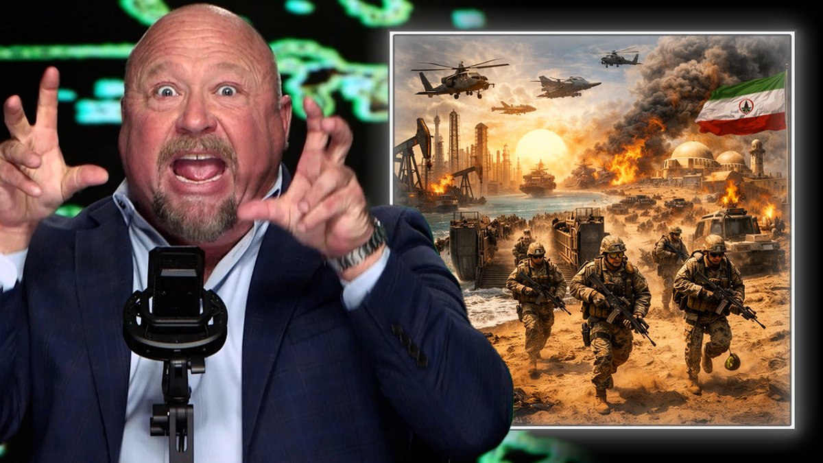 🚨BREAKING: The US Military Is Involved In A Massive Mobilization Of Infantry Troops To Launch A FULL SCALE INVASION Of Iran To Secure The Strait of Hormuz, Iran's Oil Production, & Nuclear Materials— THIS IS WW3!!!🚨 »ALEX JONES IS LIVE NOW WITH THE LATEST: