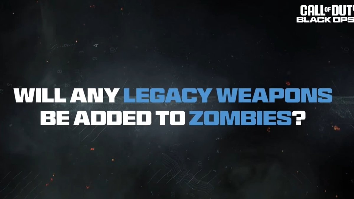 LEGACY WEAPONS coming to #BlackOps7 Zombies with SEASON 3: 💥 "There are plans in place to bring a handful of fan-favorite weapons back in a UNIQUE WAY ... starting in Season 3." (via COD POD)