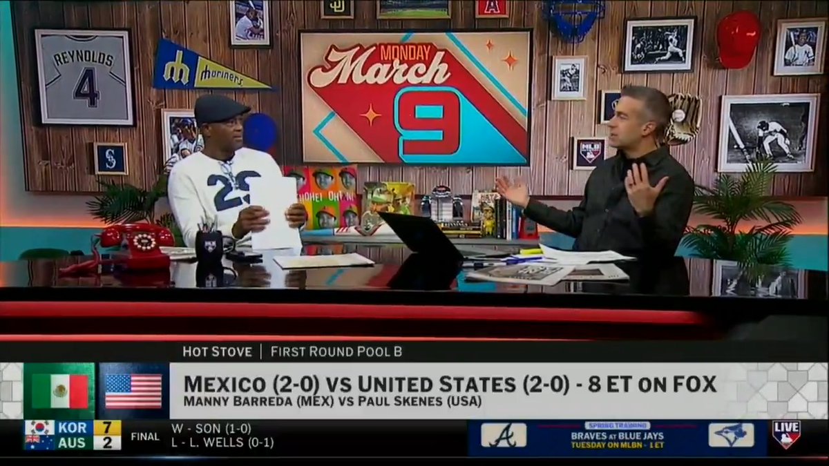 “It is meaningless to say that Mexico is 3-1 against the U.S. all time in the World Baseball Classic. That is meaningless!” Do you agree with Matt Vasgersian heading into tonight's Mexico vs. U.S. matchup?