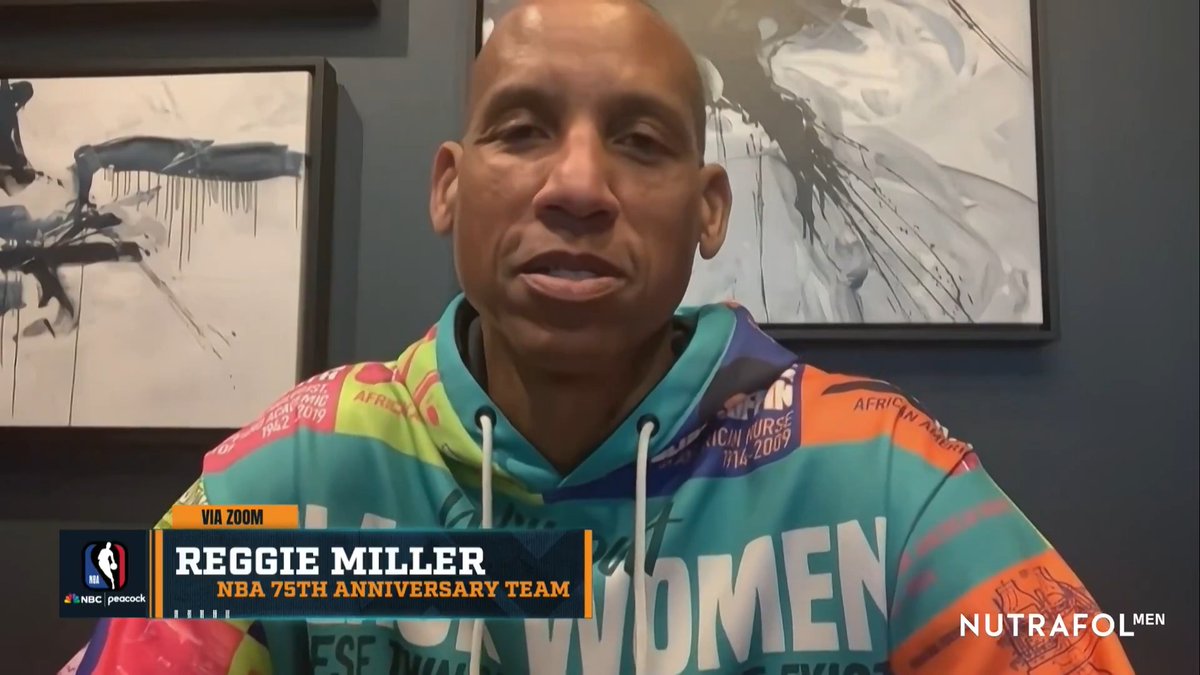 Reggie Miller says he ranks LeBron James below Michael Jordan and Kobe Bryant. "If we're going stack-for-stack player – to me: MJ, Kobe, and then LeBron." (Via Dan Patrick Show )