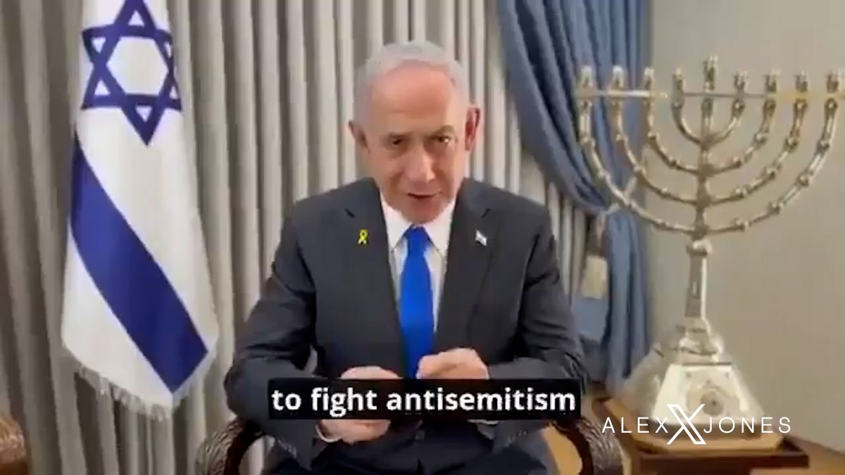 BREAKING VIDEO: Netanyahu ORDERS Western Nations To Censor & Control More Speech! "I Demand That Western Governments Do What Is Necessary To Fight Antisemitism!" PLUS, Joe Rogan Is In The Crosshairs Of Israel Lobby As Antisemite Of The Week For Criticizing War With Iran, Called Nazi By The ADL! »ALEX JONES IS LIVE NOW WITH THE LATEST:
