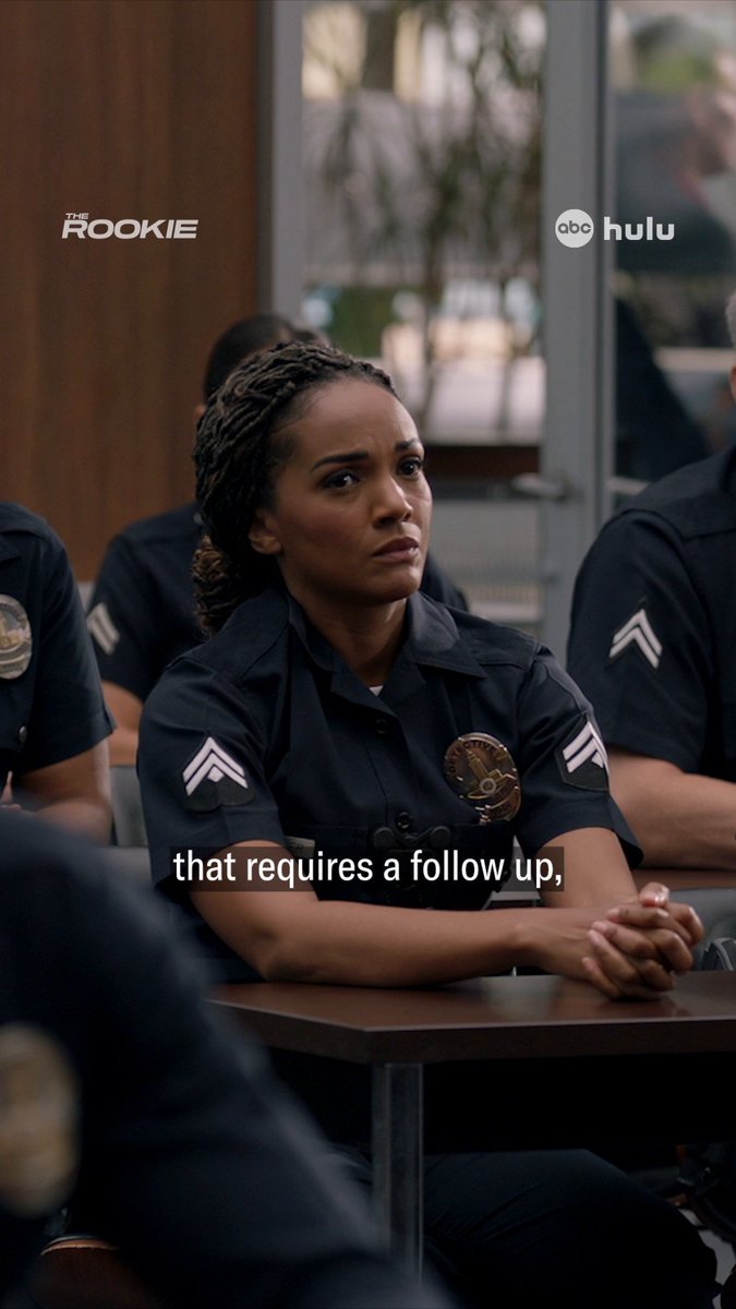 It's quiet at the station...a little too quiet 🤔 Catch a new episode of #TheRookie tonight at 10/9c on ABC and Stream on Hulu.