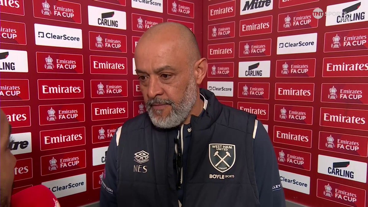 "They have good players and Keith [Andrews] is doing an amazing job!" 👏 Nuno Espírito Santo speaks ahead of West Ham's FA Cup clash with Brentford 🗣️ 🎙 Liam MacDevitt | 📺 TNT Sports &amp; discovery+ UK