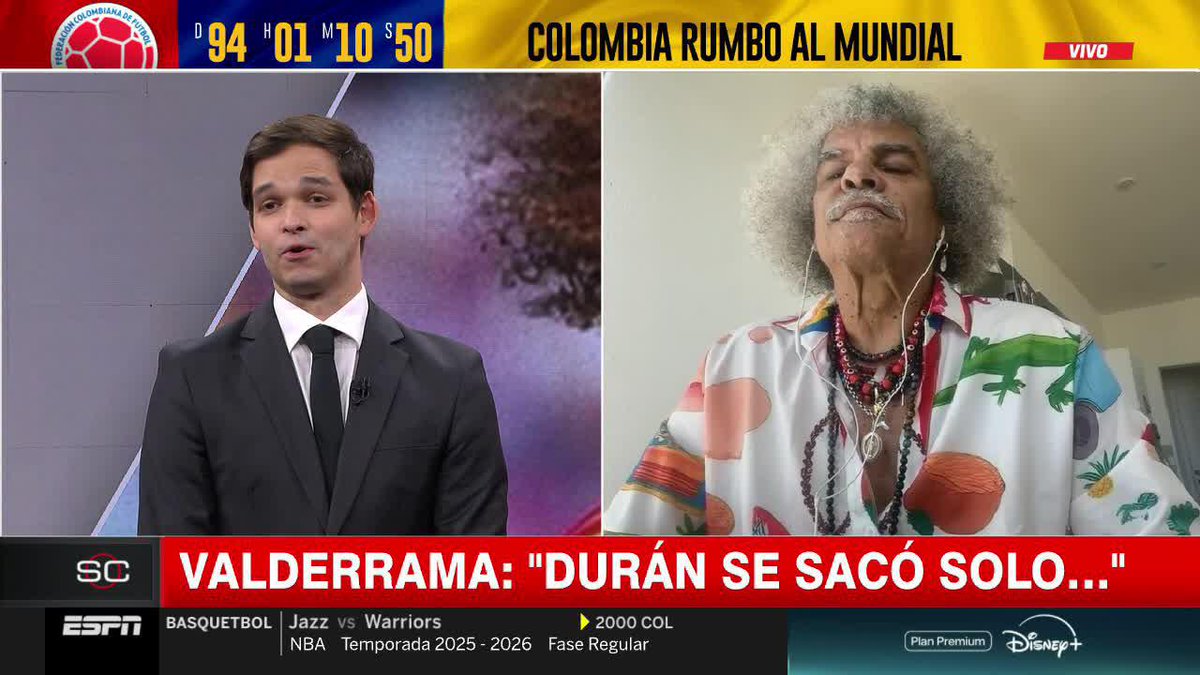 🇨🇴❌ “JHON JÁDER DURÁN SE SACÓ SOLO DE LA SELECCIÓN.” “Tiene condiciones, pero NO PUEDES PELEAR CON EL GRUPO. Él lo hizo y se sacó solo.” 🇨🇴🗣️ Carlos “Pibe” Valderrama sobre el delantero del Zenit de Rusia.