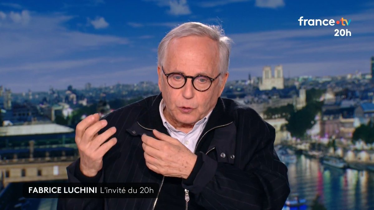 🎬🗣️ " Pourquoi Hugo n'a pas de parole dévitalisée ? Parce qu'il n'a rien d'abstrait" Fabrice Luchini donne envie de lire Victor Hugo en une minute chrono. #JT20h