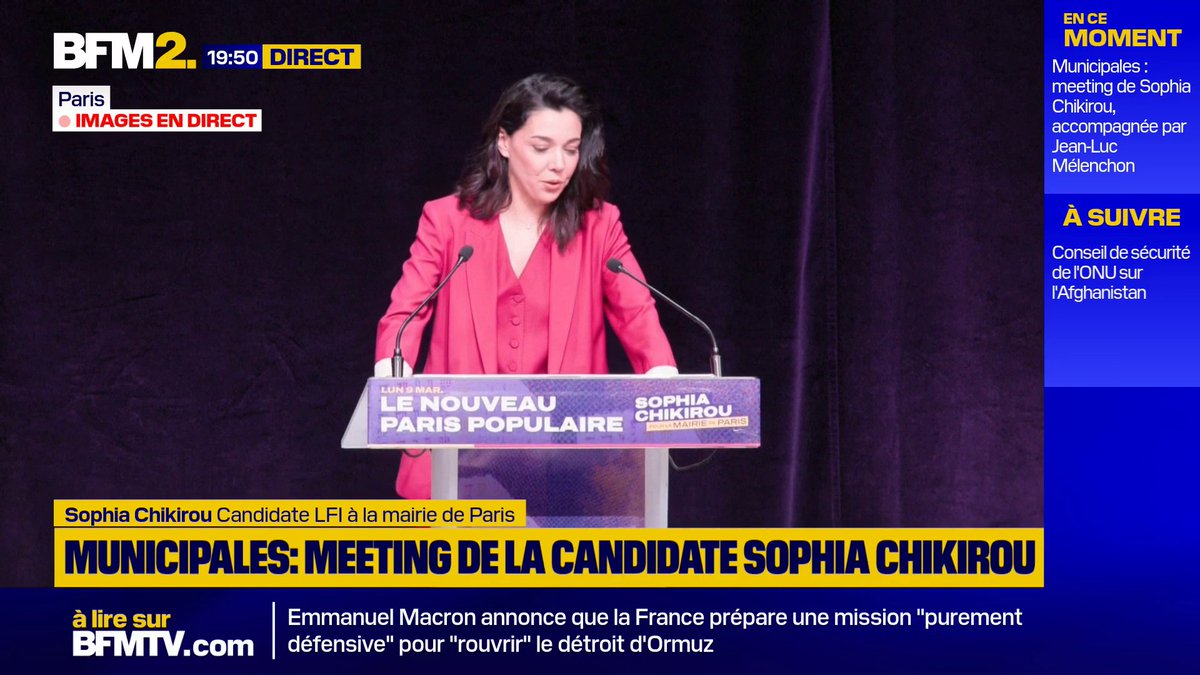 "Copieur!": Sophia Chikirou (LFI) accuse le candidat Emmanuel Grégoire de reprendre les propositions de son programme pour la ville de Paris #BFM2