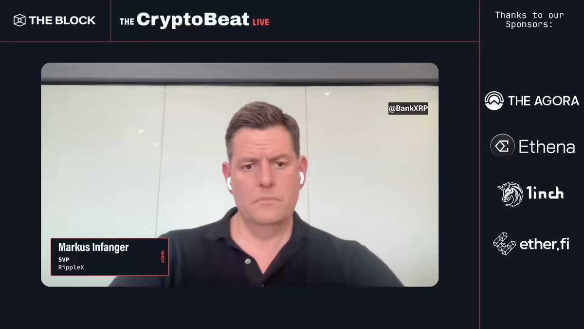 XRP The "Glue" of Global Finance Markus Infanger, SVP of RippleX, breaks down why #XRPL is the ultimate institutional DeFi hub: 🔹 XRP as the Native Asset: Powering all fees & reserves. 🔹 Auto-Bridging: Seamlessly connecting liquidity across chains. 🔹 Institutional Lending: Native protocol coming to the ledger "I see XRP as the glue that connects liquidity and settlement." Ripple Markus Infanger