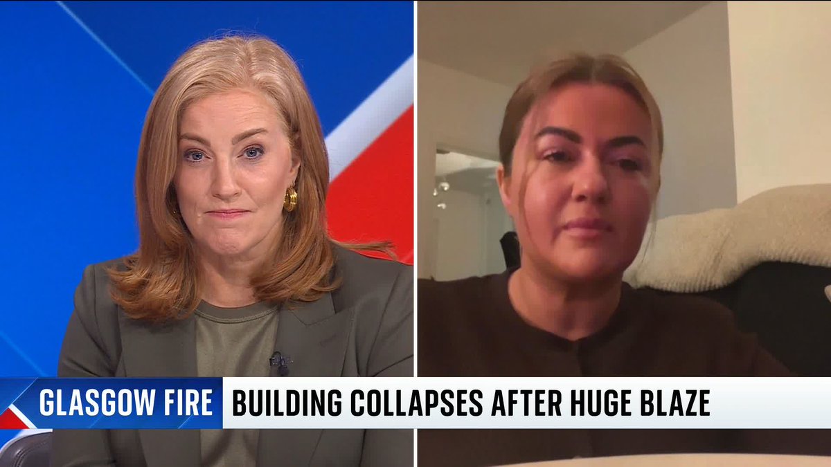 “My business burned down at 6pm.” Lola’s Lash Boutique owner Louise McDermott speaks to Sarah-Jane Mee after a fire shut Glasgow Central Station and destroyed her livelihood. #TUKT 📺 Sky 501 and YouTube