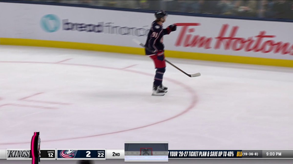 CONOR GARLAND HAS A PAIR!! He's fitting in pretty well with the Columbus Blue Jackets 👀