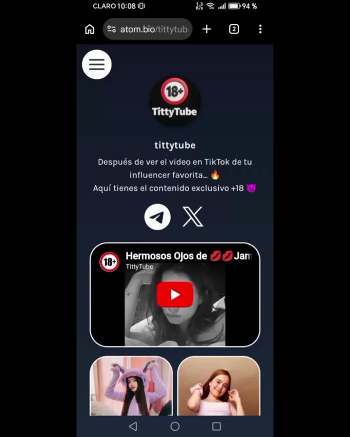 asi puedes ver mucho contenido de tus tiktoker favoritas
