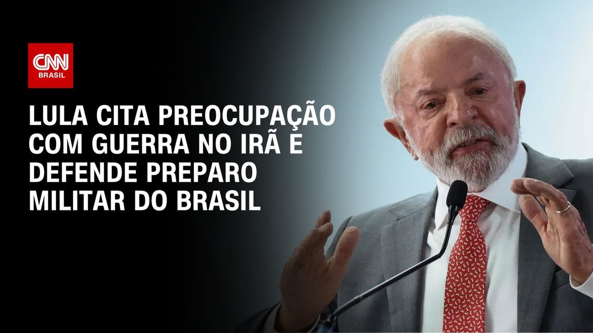 Lula: "Se a gente não se preparar, invadem a gente"; assista #CNN360º