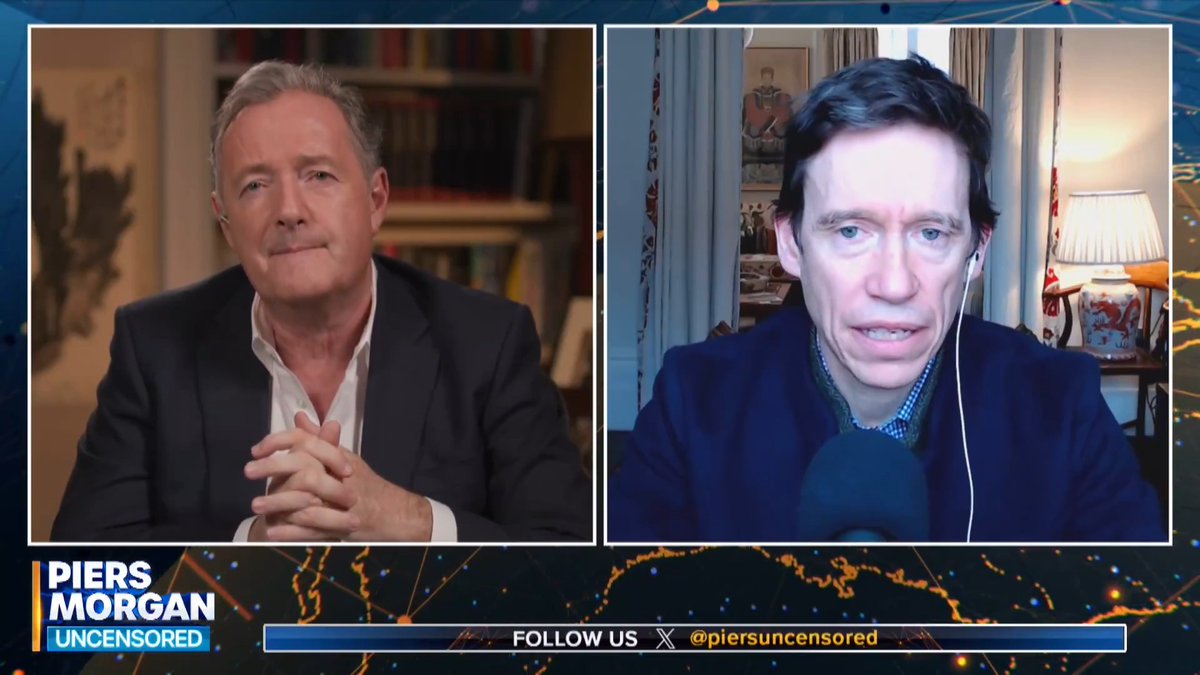 "I think Blair is completely wrong... it's a tragedy for Britain." Former MP Rory Stewart says the war in Iran is 'illegal, immoral and reckless' and 'will make the world a much more dangerous place'. Watch more👇 📺 Piers Morgan | Rory Stewart