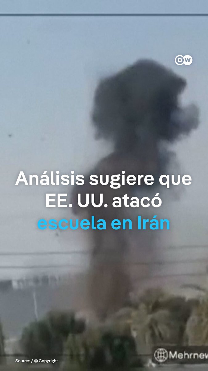 Un misil de EE. UU. destruyó la escuela de niñas en Irán, según medios estadounidenses El análisis de un vídeo por varios expertos estadounidenses apunta a que fue Estados Unidos quien golpeó con un misil una escuela infantil iraní en Minab, en un ataque que mató a unas 180 personas, la mayoría niñas, en el primer día de la guerra contra Irán.