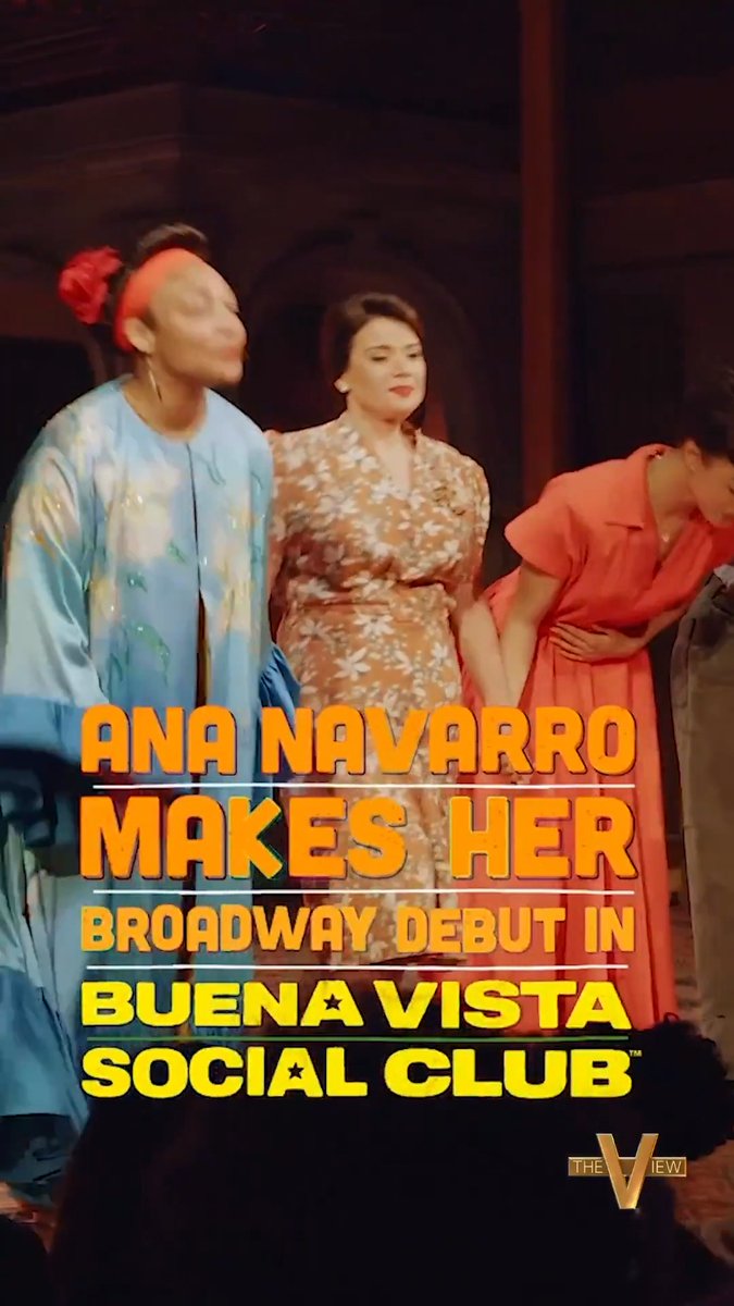 Our Broadway queen! 🤩 From rehearsals to showtime, come behind the scenes for Ana Navarro-Cárdenas's Broadway debut for one night only in 'Buena Vista Social Club'!