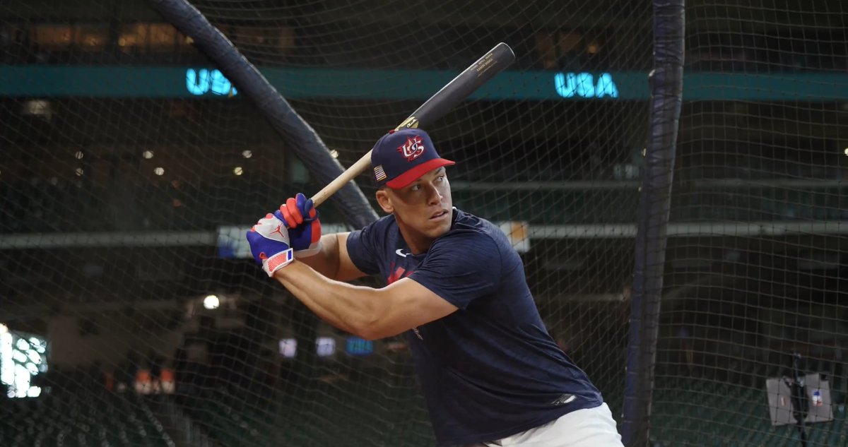 Taking some pregame hacks with Team USA 🇺🇸 #WorldBaseballClassic