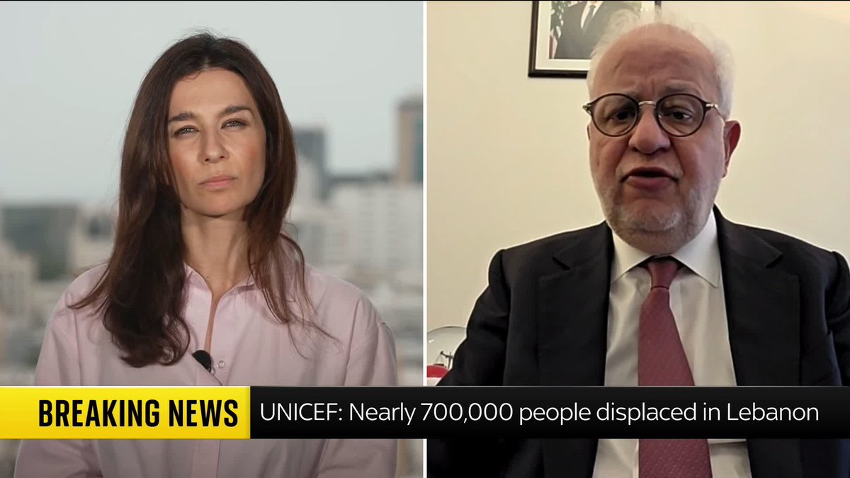"Hezbollah cannot continue to keep and maintain a military infrastructure within the state." Lebanon's justice minister Adel Nassar talks to Yalda Hakim about what the government plans to do about Hezbollah. Live ➡️ 📺 Sky 501, Virgin 602 & YouTube