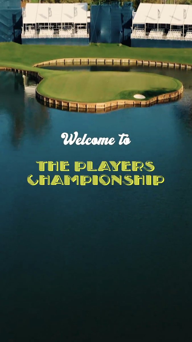 It's THE PLAYERS week! Welcome 👋