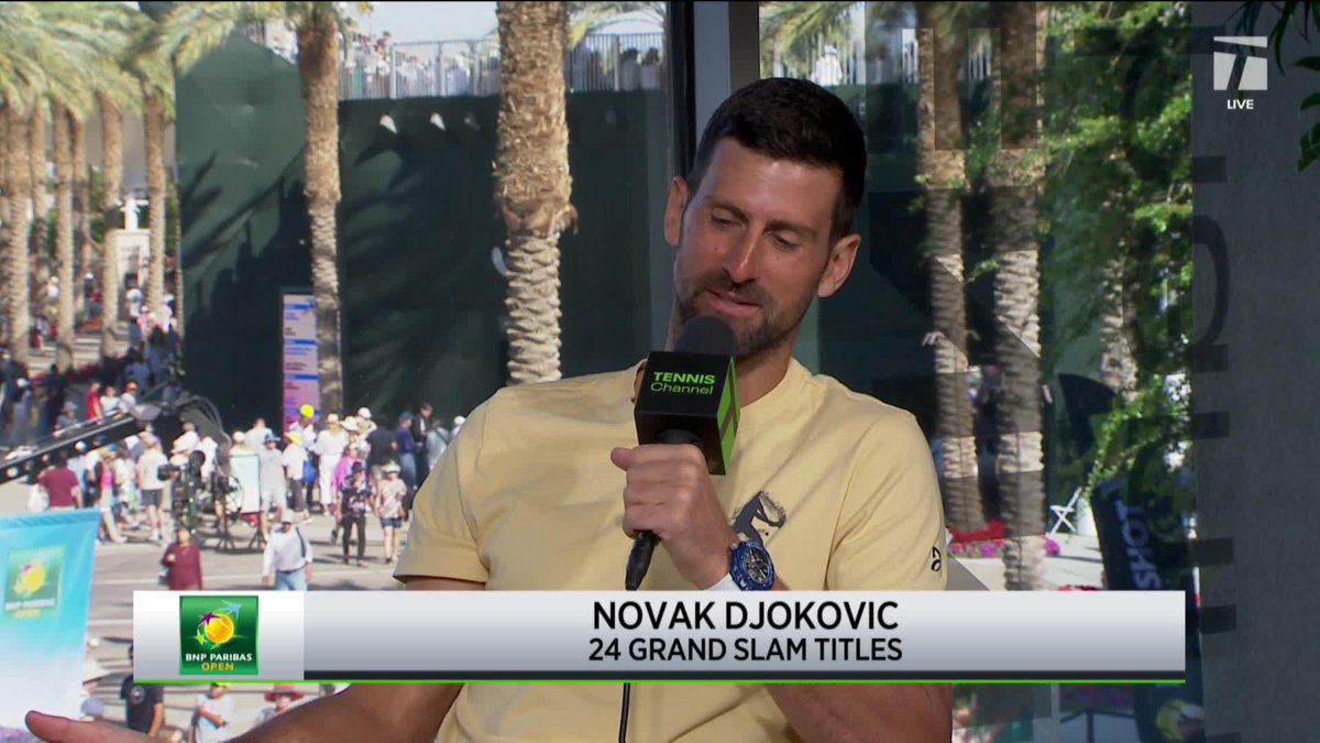 Djokovic fue a jugar al golf con Alcaraz ayer. 🗣️ “En el primer hoyo, el tío mete una bola a 300 yardas y logra un eagle. Le dije: Tío, ¿a ti hay algo que no se te dé bien?” 🤣🤣🤣🤣🤣🤣🤣