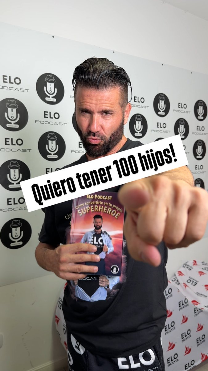 Querés tener un hijo con Elo Podcast, así te sale lindo y famoso como yo? Y además me hago cargo 100% de los gastos, como por ejemplo: -Medicina prepaga -Como no quiero convivir, me hago cargo del alquiler. -Gastos del bebé: cochecito, ropa, pañales, juguetes, etc Requisitos: -ser mujer -tener entre 18 y 50 años (debido a la alta demanda de chicas mayores de 30 años extendimos el límite de edad) Como cuento en el capítulo 69 de mi libro “Cómo convertirte en tu propio Superhéroe”, quiero tener 100 hijos! Si estás interesada, envíame un video por mensaje directo!😉