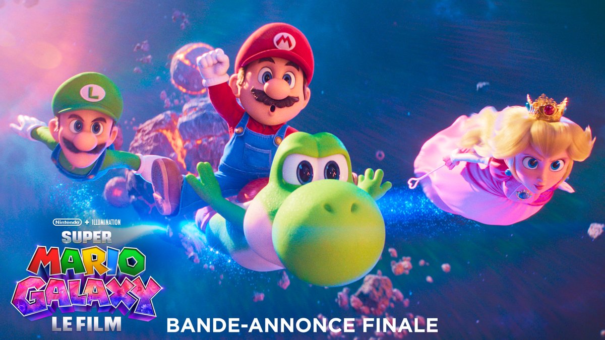 🚨OFFICIEL : LE FILM « SUPER MARIO GALAXY » dévoile son TRAILER FINAL ! LA VOIX DE YOSHI SERA DONALD GLOVER ! 🦖
