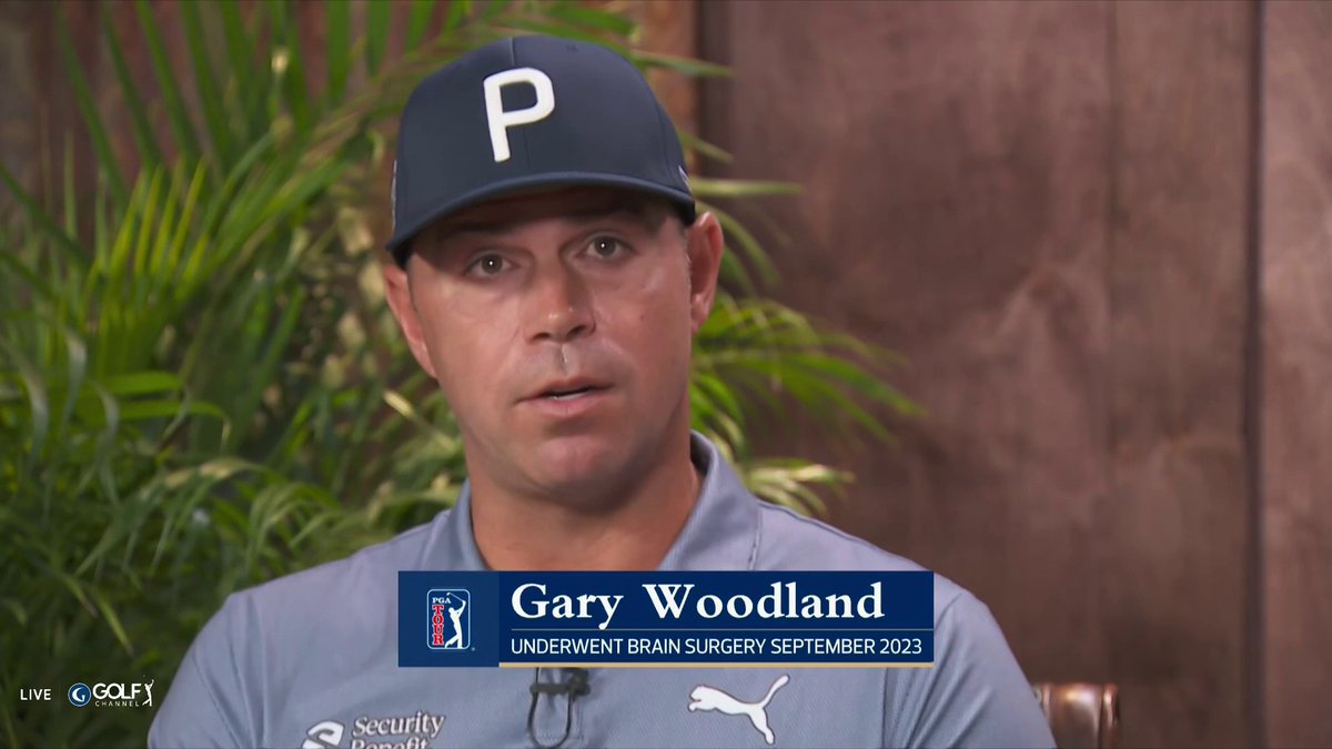 Gary Woodland sits down with Rex Hoggard to discuss his struggle with PTSD following brain surgery in September of 2023.