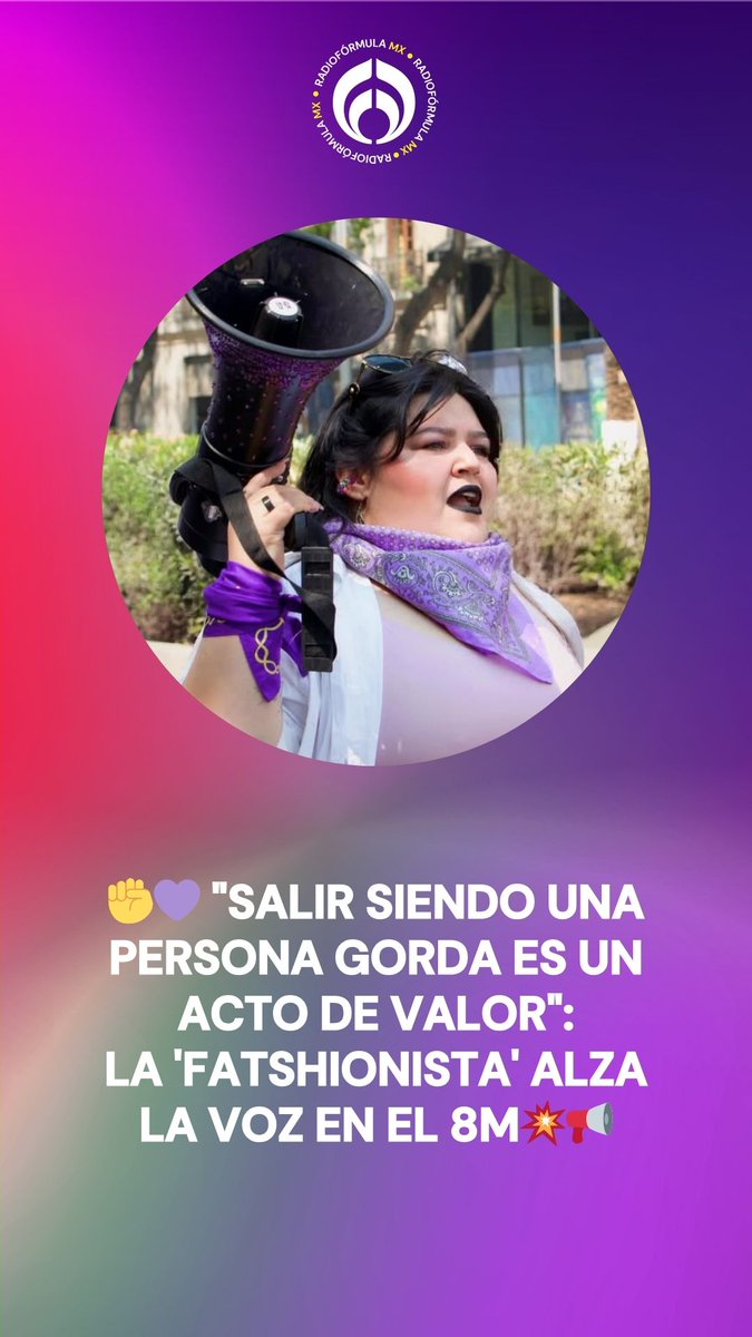 💥 "Salir siendo una persona gorda es un acto de valor": 'La Fatshionista' denunció la discriminación y los malos tratos que enfrentan muchas mujeres gordas, incluso dentro del sistema médico. 📢
