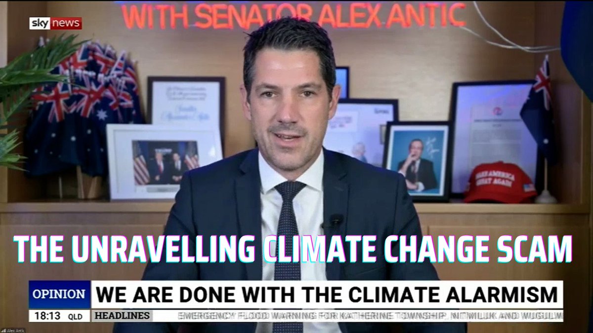 The tide is turning on the climate change scam but those behind it will find another host for their socialist agenda before long. To hear more from me and stay up to date, signup to my email newsletter here:
