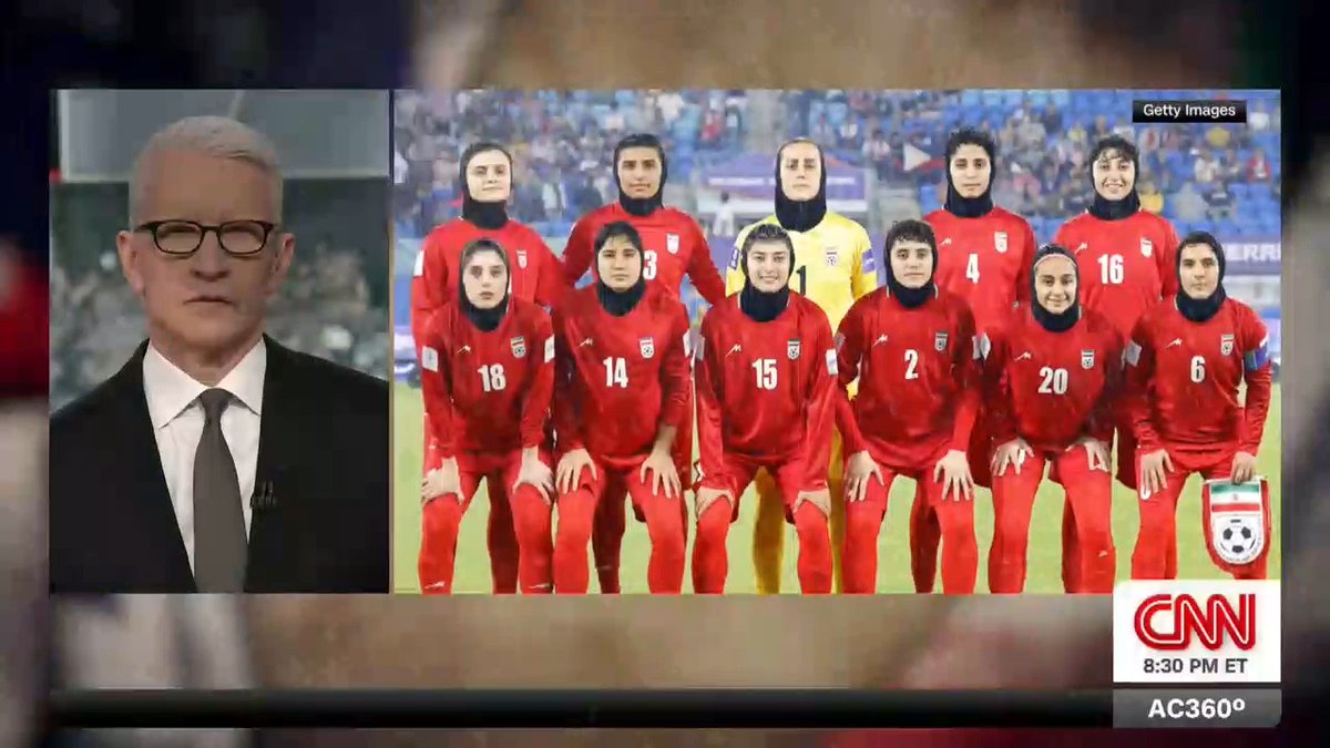 At least five members of the Iranian women's soccer team have been granted humanitarian visas by the Australian government while competing in tournament in Australia. The team angered their government by failing to sing the national anthem before their first match last week.
