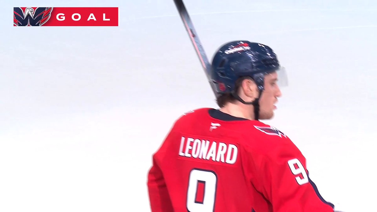 Ryan Leonard gave us one more pretty goal before the Washington Capitals secured the dub 🤩
