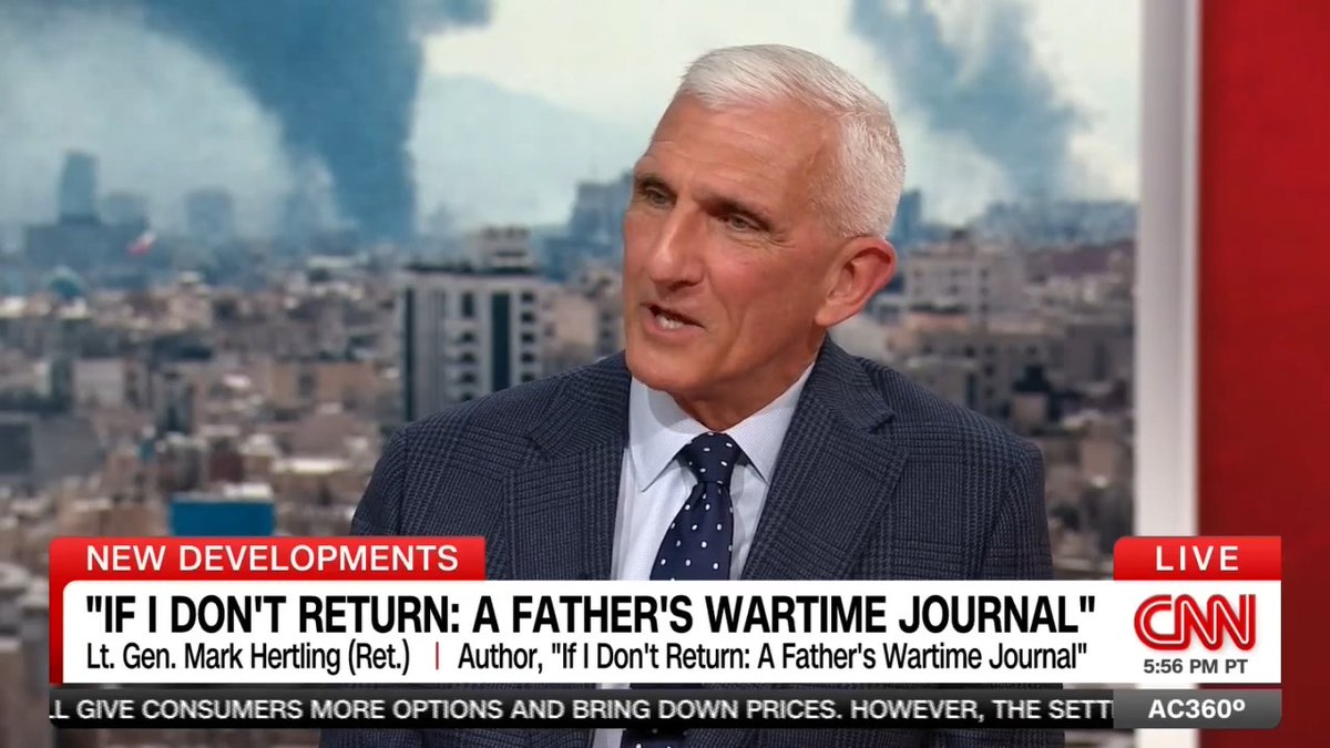 Deployed into a war zone and facing the possibility of being killed in action, Lt. Gen. Mark Hertling started a journal so that if the unthinkable happened, his then-young sons would have something to remember their father by. Those journals are now a book: "If I Don't Return."
