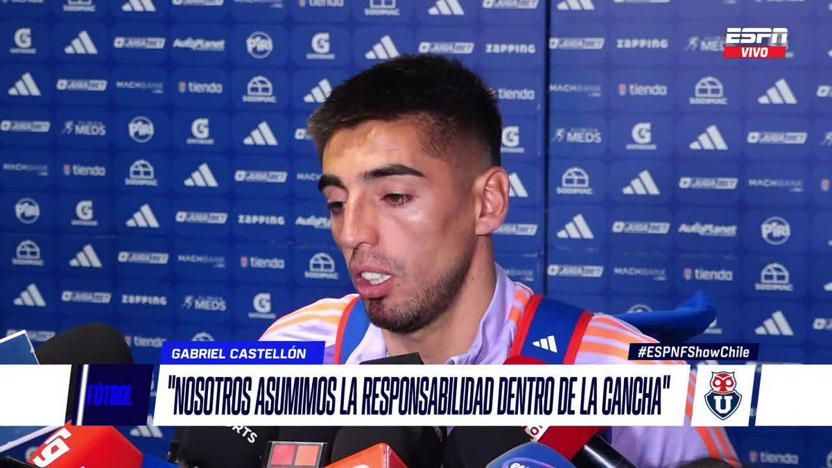 "PARA MÍ ES UNA MANO CLARA" Castellón se refirió a la polémica jugada en el suspiro del partido, que pudo haber terminado en penal para la U. Mira #ESPNFShowChile en el Plan Premium de #DisneyPlus