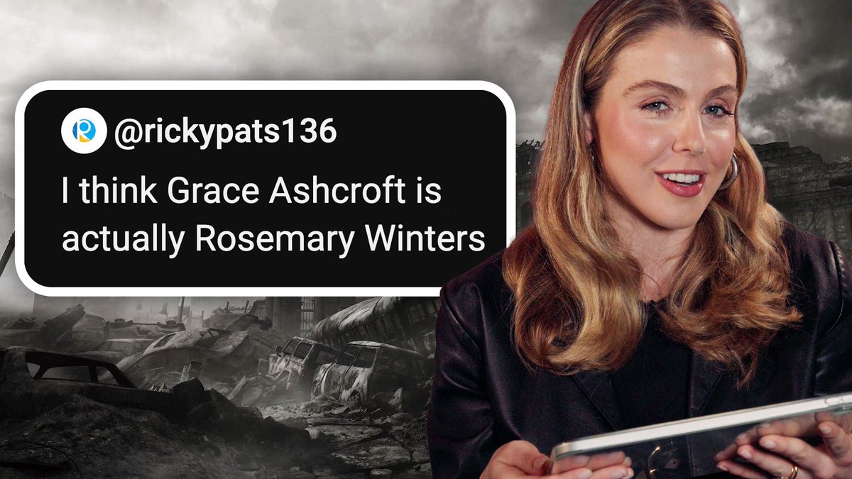 Angela Sant'Albano reacts to some of the best comments about Resident Evil Requiem and her character Grace Ashcroft. What does she think of the "Grace is Rose Winters" theory? Watch this to find out!