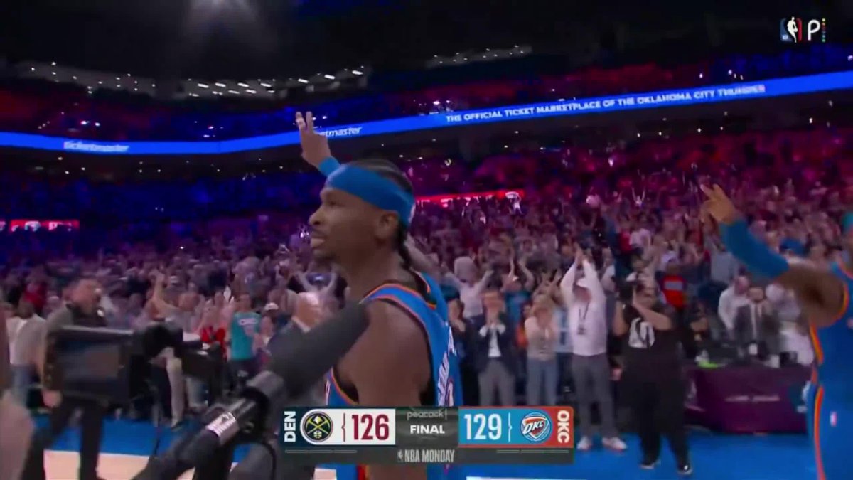 SGA GAME-WINNER VS. THE NUGGETS ๐ฏ๐ฅ