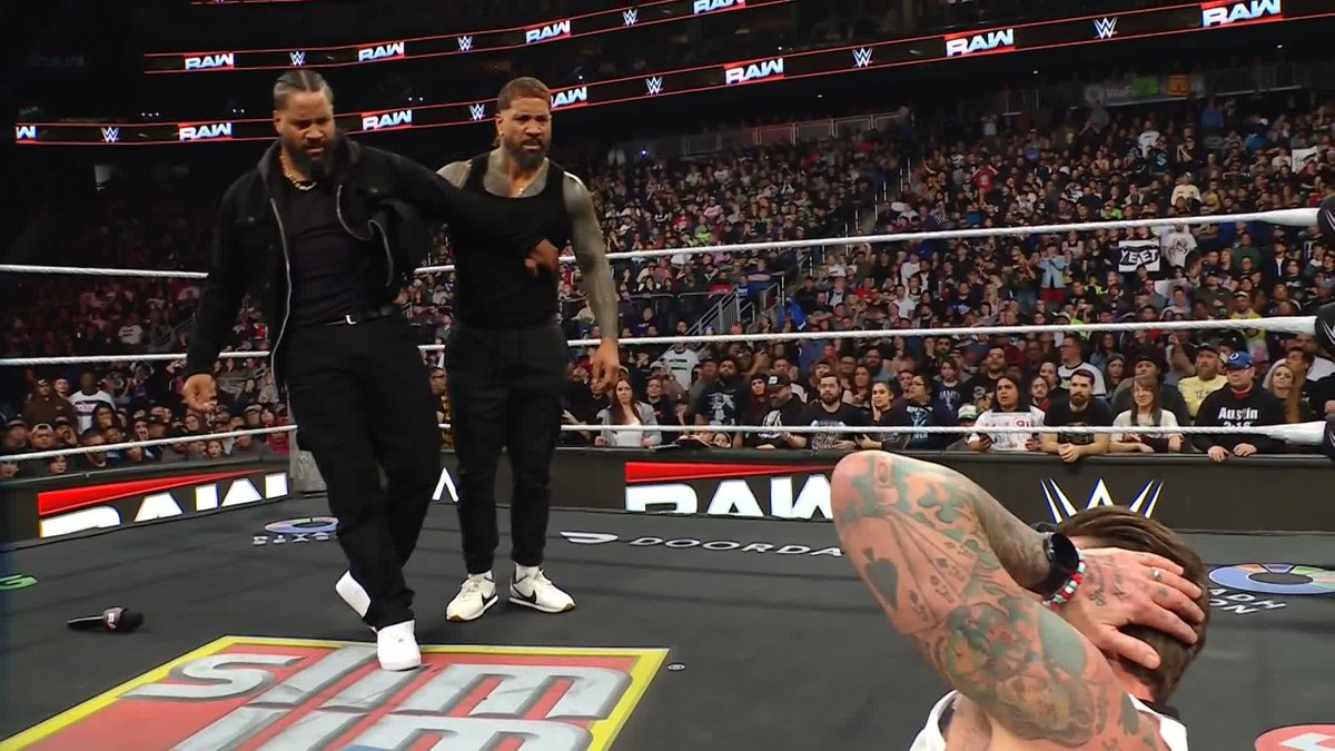 OH MY 😬 Things have turned VERY personal between The Usos and player/coach!