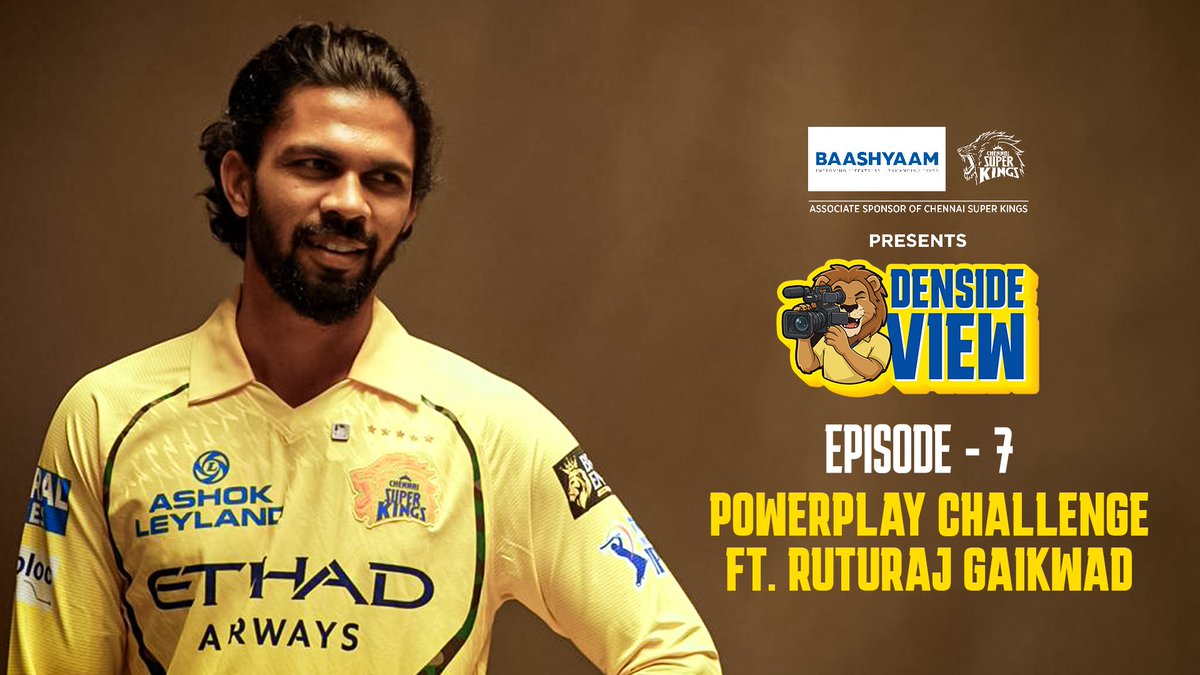 The Captain in Powerplay mode: attacking the questions! ⚡ #DensideView #WhistlePodu #Yellove