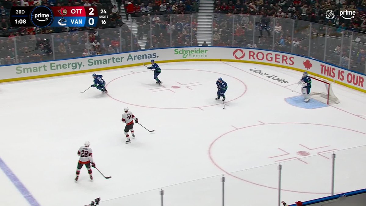 "GO SENS GO" chants erupt... in Vancouver 😳👀