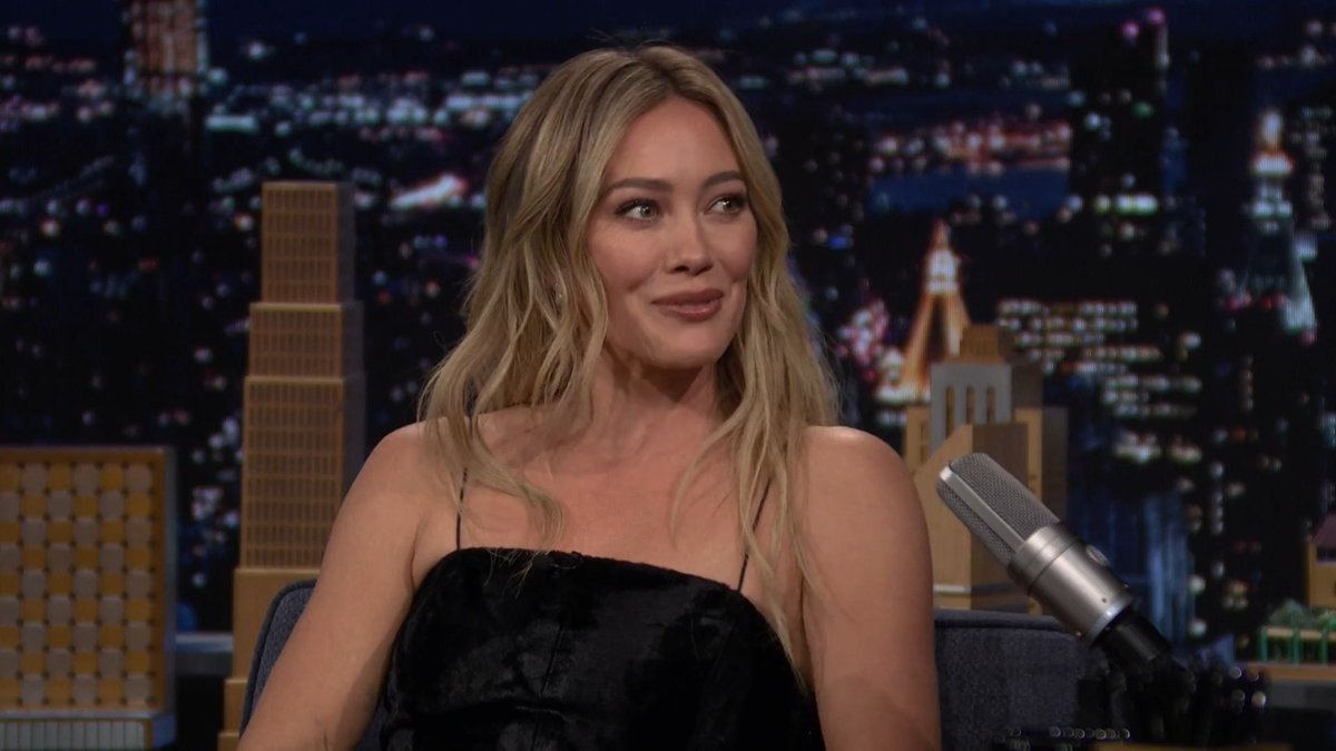 .Hilary Duff talks her new album luck… or something and her upcoming world tour, the lucky me world tour! #FallonTonight