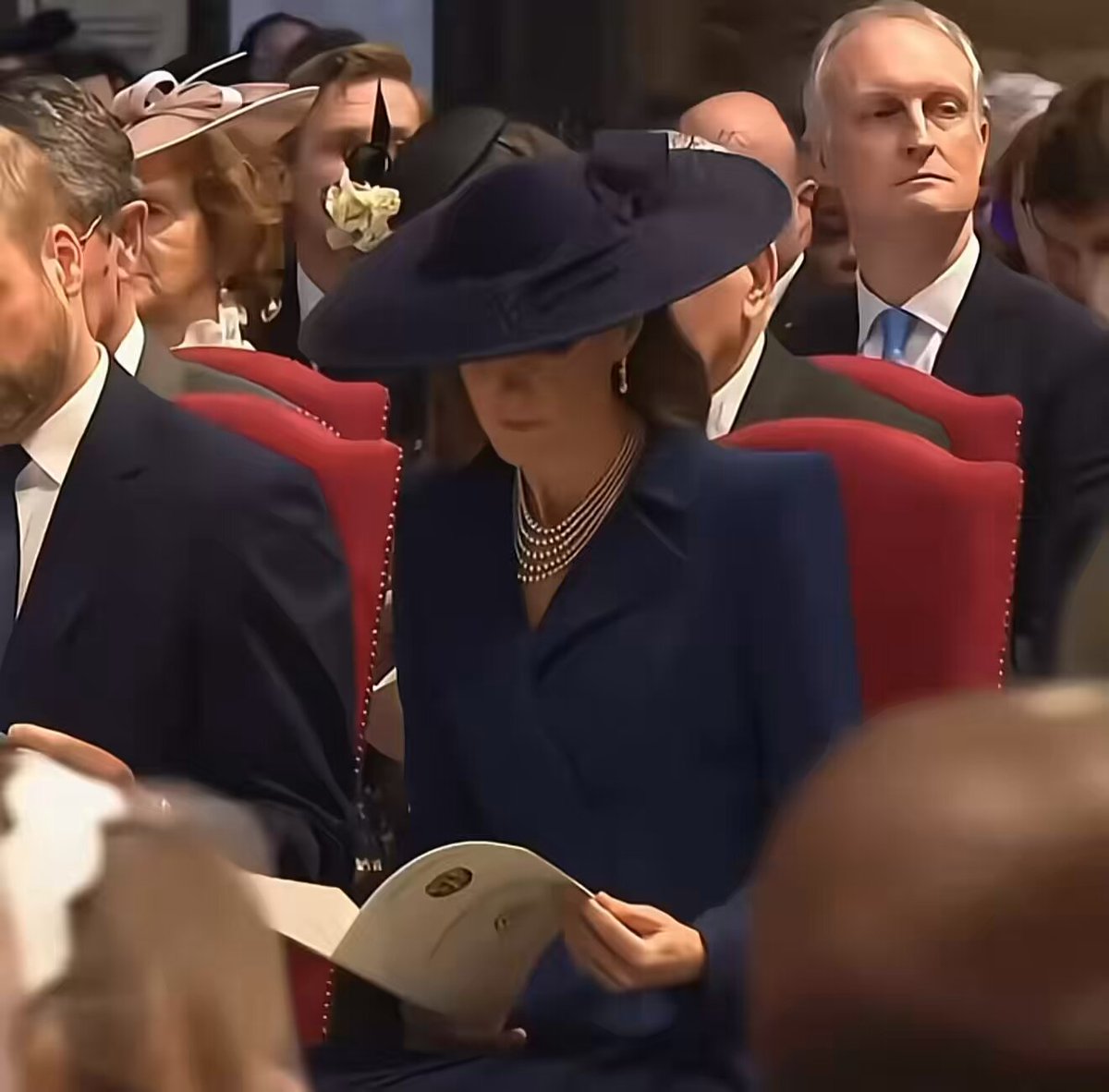 While other global figures bow to Satan, Kate Middleton is in church worshiping Jesus