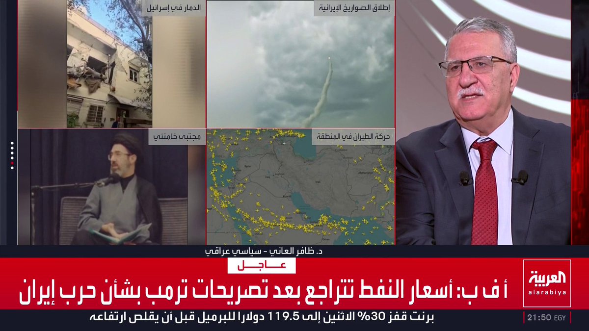 السياسي العراقي ظافر العاني: جزء من الحكومة العراقية يتوطأ مع الفصائل المسلحة في مهاجمة الدول العربية.. و3 مليشيات لا تزال مرتبطة ولائيا بإيران
