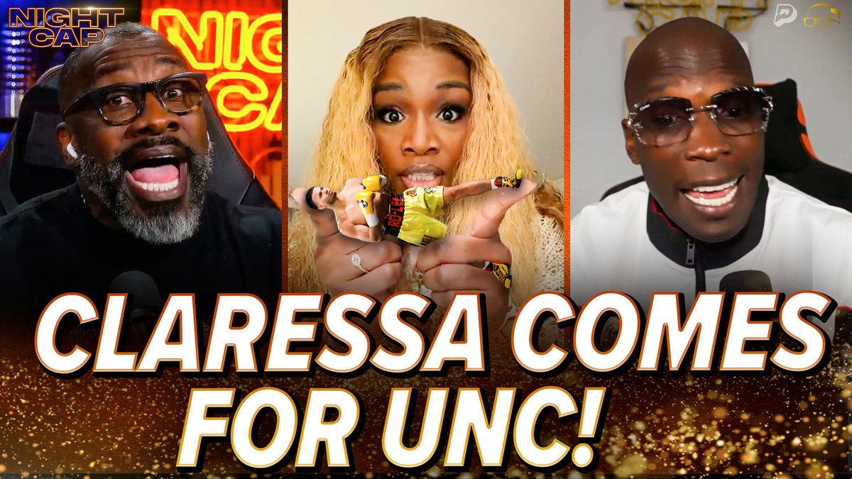 Claressa Shields didn't back down from Unc explaining why she believes she can beat Rolly Romero. At the end of the day it's all love and respect! 🫡 shannon sharpe | Chad Johnson | Claressa Gwoat Shields | #Nightcap