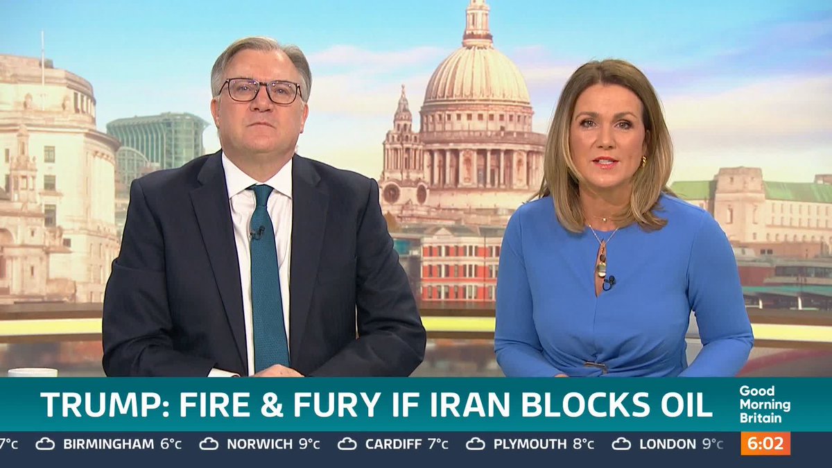 Donald Trump has threatened Iran with "death, fire and fury" if it jeopardises the transport of oil through the Strait of Hormuz. In a series of mixed messages, the U.S President suggested the war would be over soon, before adding he was determined to "achieve ultimate victory."