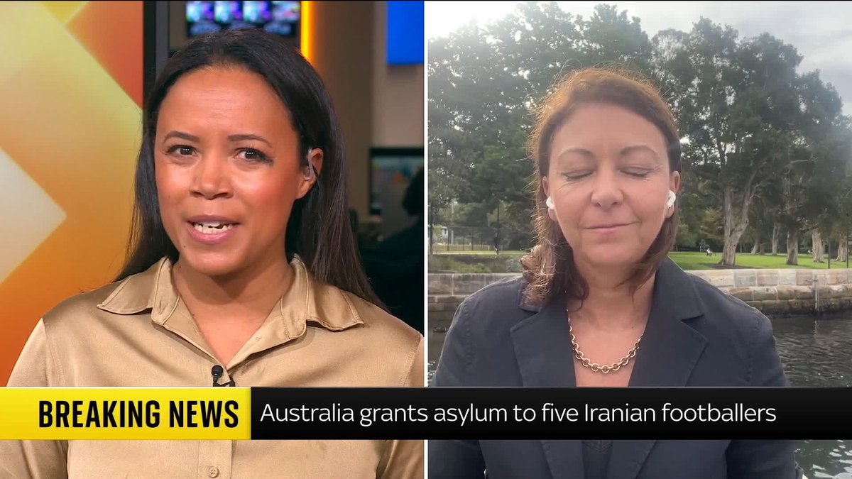 Six Iranian women's footballers look set to be flying back to the country from Australia, after five of their teammates decided to claim asylum. Sky's Nicole Johnston reports. 📺 Sky 501, Virgin 602, Freeview 233 and YouTube