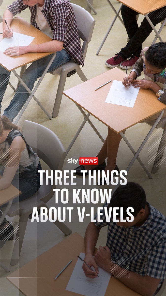 Students in England will be able to take a new qualification known as V-levels from 2027, under major reforms designed to give teenagers more flexibility in how they study after GCSEs. Education, finance and digital are the inaugural subjects to be offered from 2027 for students who want a more vocational pathway to work, alongside the bigger T-levels and academic A-levels. Sky's Anjum Peerbacos reports. 🔗