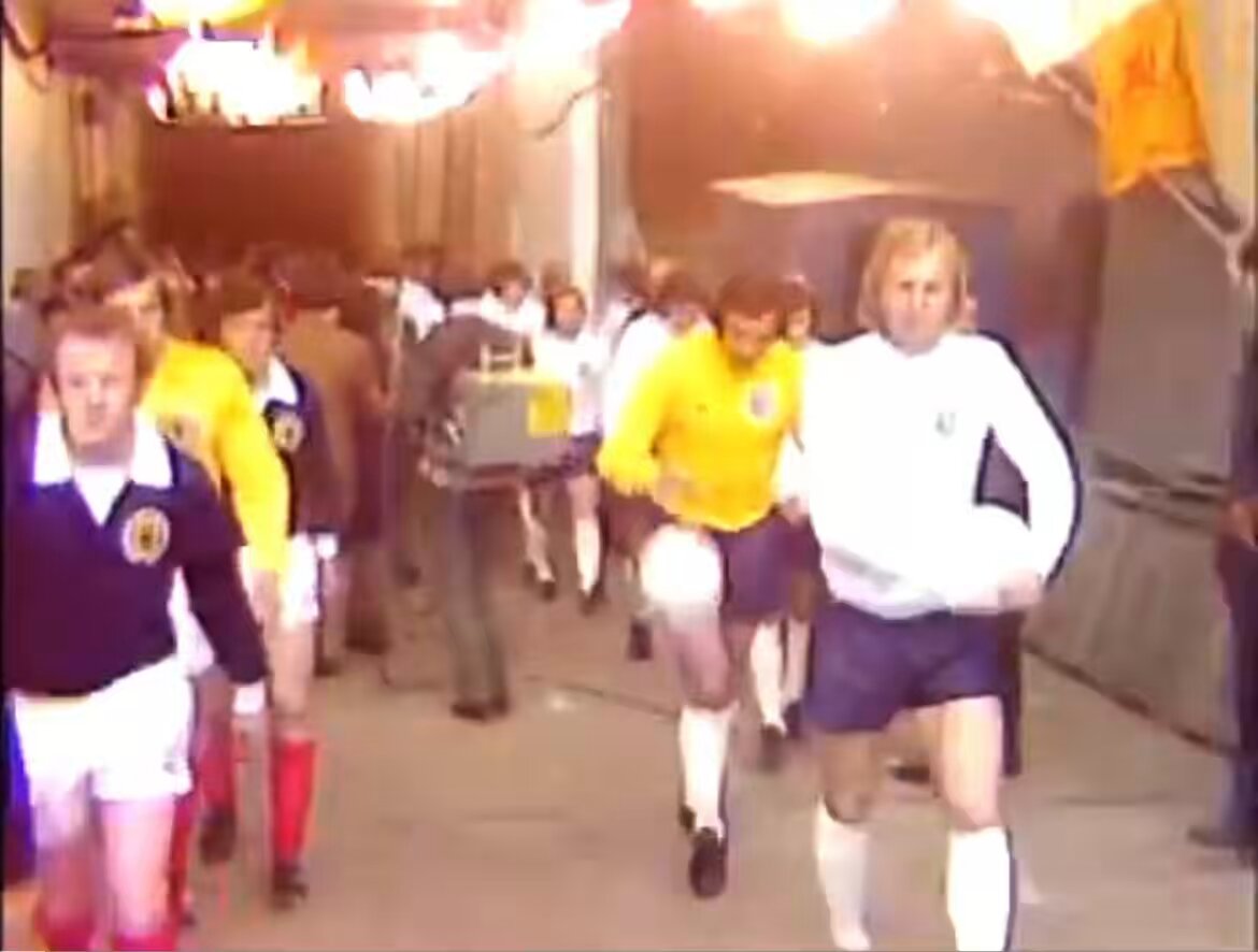ITV World Of Sport…LIVE May 1973 Home International England 1-0 Scotland Commentator Brian Moore #England #Scotland