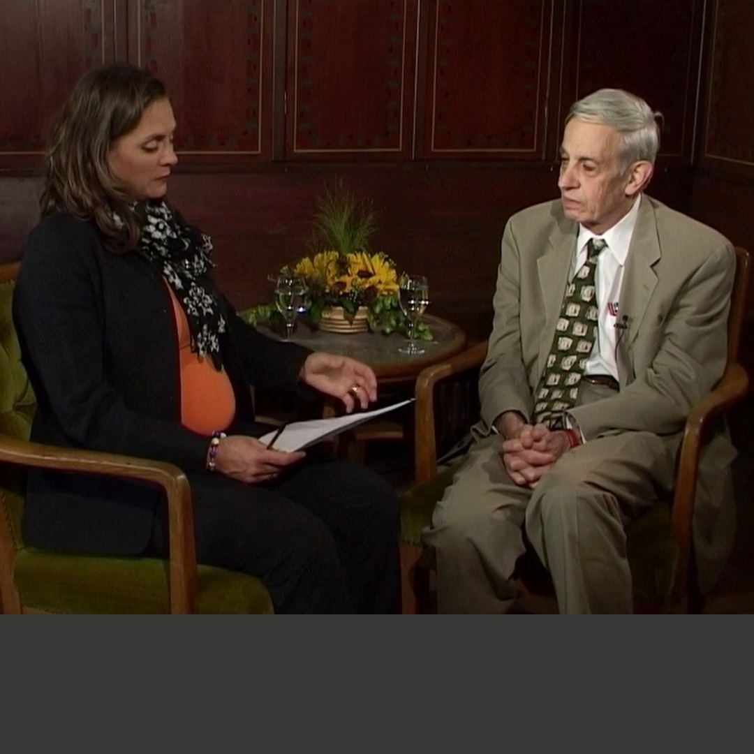 "It has had a tremendous impact on my life." John Nash was an economist and mathematical genius awarded the 1994 economic sciences prize. Listen to him speak about the impact of the prize on his life. The 2001 film 'A Beautiful Mind' was inspired by his biography. #NobelPrize