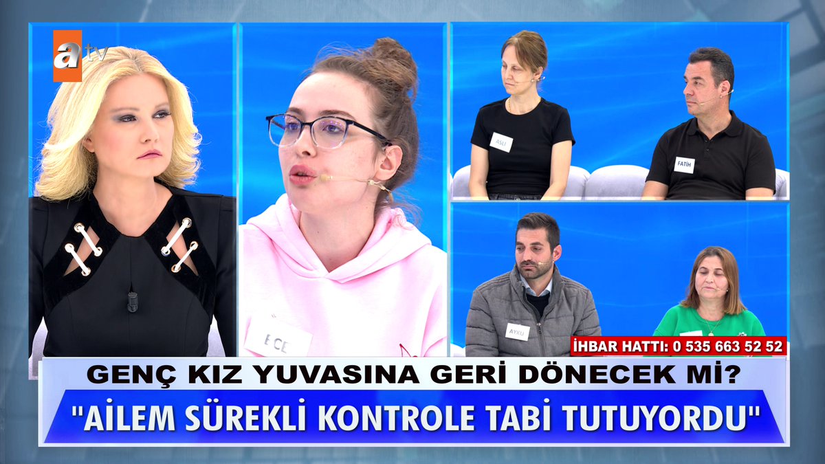 Genç kız yuvasına geri dönecek mi? "Ailem beni sürekli kontrole tabi tutuyordu" #MügeAnlıİleTatlıSert #MügeAnlı atv