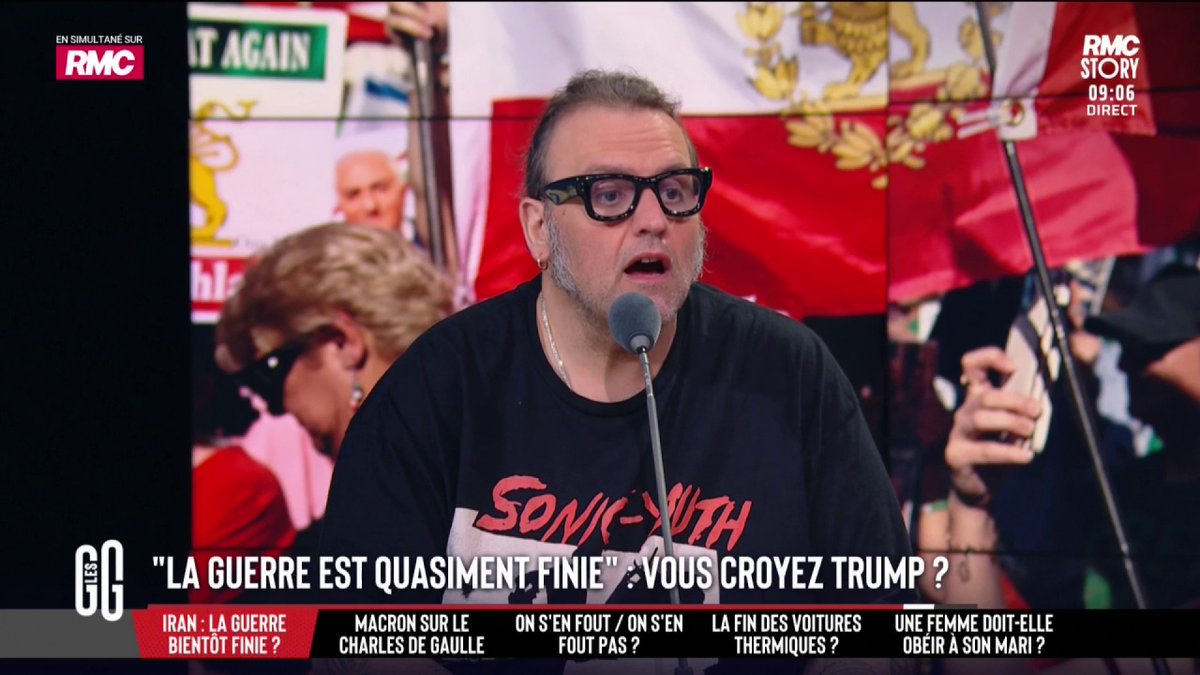 🚨 « La guerre est quasiment finie » : faites-vous confiance à Trump ? 🗣️ Bruno Poncet : "Trump, c'est la honte de l'humanité. Cette guerre n'était même pas préparée. Il a fait la guerre pour faire oublier l'inflation dans son pays." #GGRMC