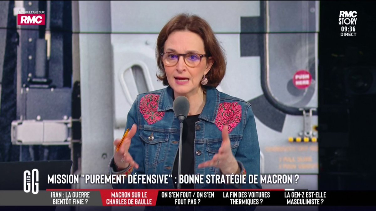 🇫🇷 Une mission « purement défensive » pour rouvrir le détroit d’Ormuz. 🗣️ Barbara Lefebvre : "L'armée française doit entrer en conflit dans le détroit. Le Hezbollah, c'est l'ennemi de la France. Il faut en finir. Israël fait le boulot, la France doit continuer." #GGRMC