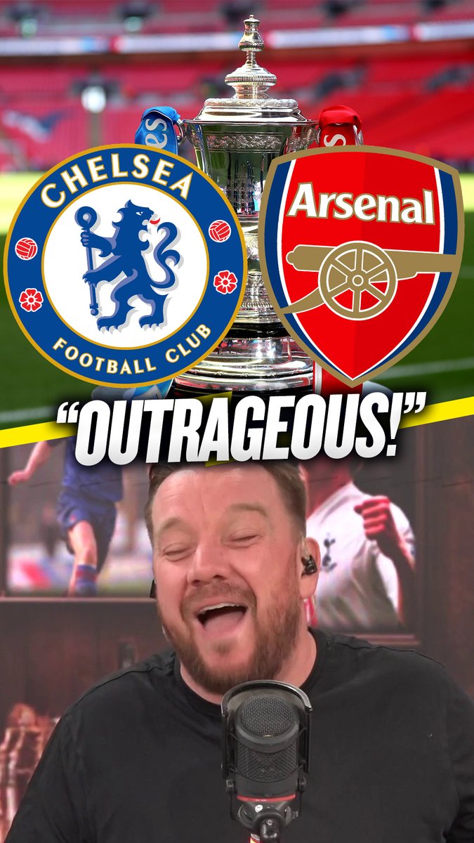 🤯 "Chelsea vs Port Vale!? In a quarter final!? This is a joke!" 😫 "Arsenal have played Portsmouth, Wigan, Mansfield and now Southampton!" Jamie O'Hara isn't happy with the draws #CFC and #AFC have got in the FA Cup this season! 😤