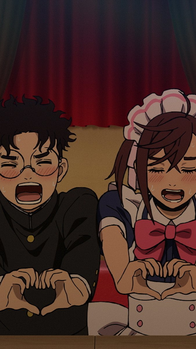 The ultimate wingwomen: Miko and Muko. DAN DA DAN's director, Fuga Yamashiro, breaks down the small details behind the heartwarming moment between Momo and Okarun!